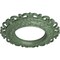 Ekena Millwork Orrington Ceiling Medallion (Canopies up to 6 5/8"), 13 1/4"OD x 6 5/8"ID x 1 1/8"P, Athenian Green CM13ORAGF - alternate 3